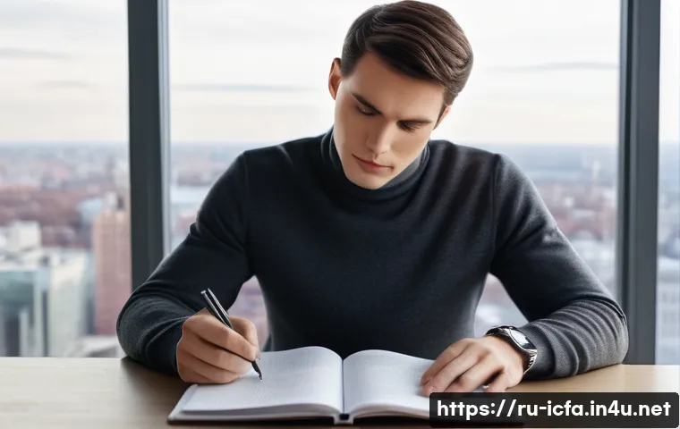 CFA 기출 문제 분석 - **Prompt for "Multiple Choice with Calculations"**
    A highly focused young male professional, mid...